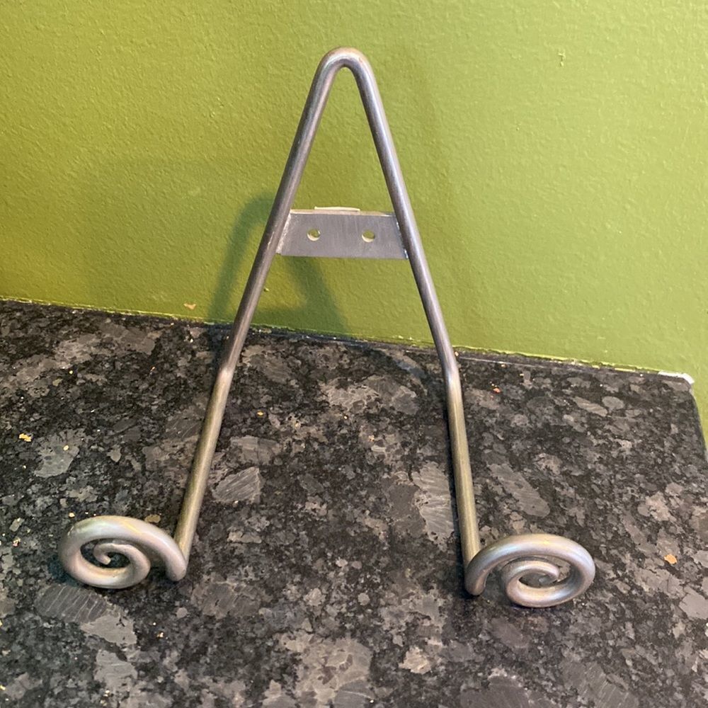 Pewter Fish Platter Wall Hanging - Picture 3 of 3